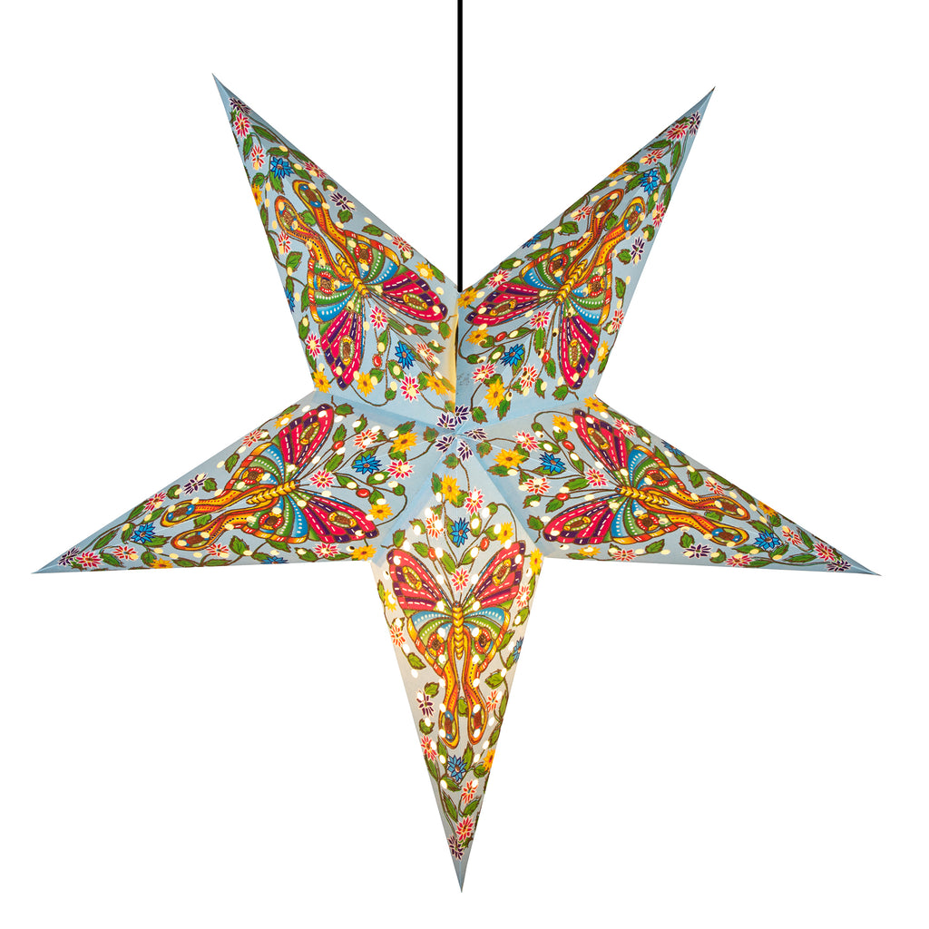 Om Paper Star Lantern - New Butterfly